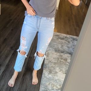 Abercrombie & Fitch Annie High Rise Girlfriend